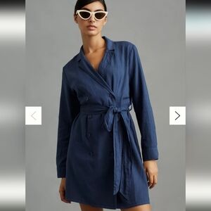 Cloth & Stone Belted Blazer Dress